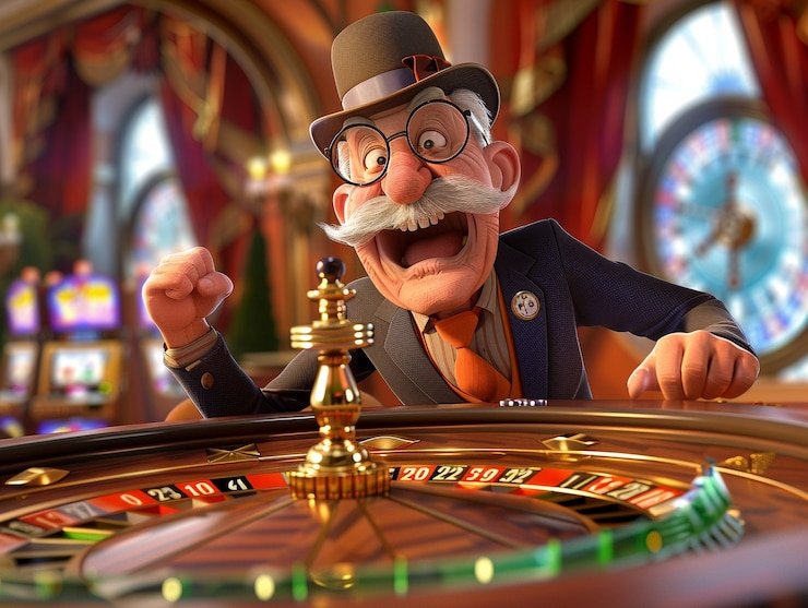 Mobile view of Mega Sevens slot game with balance display and spin controls